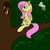 Size: 1169x1168 | Tagged: safe, artist:dusk-shiney, fluttershy, squirrel, g4, acorn, tree