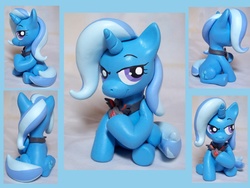 Size: 1600x1200 | Tagged: safe, artist:cadmiumcrab, artist:electricmayhem8416, trixie, pony, unicorn, g4, alicorn amulet, customized toy, female, irl, mare, photo, sculpture, solo