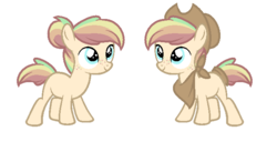 Size: 676x394 | Tagged: safe, artist:sweetkorruption, oc, oc only, colt, male, offspring, parent:applejack, parent:oc:prism riot, parents:canon x oc, simple background, solo, transparent background