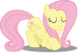 Size: 5000x3406 | Tagged: safe, artist:dashiesparkle, fluttershy, castle mane-ia, g4, .svg available, female, simple background, solo, transparent background, vector