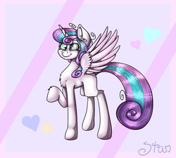 Size: 1116x1005 | Tagged: safe, artist:starletxox, princess flurry heart, g4, my little pony: friendship is magic, season 6, female, older, older flurry heart, solo