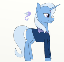 Size: 684x666 | Tagged: safe, artist:amber flicker, trixie, pony, unicorn, g4, alternate universe, female, mare, solo