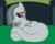 Size: 3412x2750 | Tagged: safe, artist:badumsquish, derpibooru exclusive, marble pie, monster pony, original species, pony, tatzlpony, g4, bed, bedroom eyes, butt, female, high res, looking at you, marblwurm, plot, prone, smiling, solo, species swap, the ass was fat