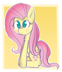 Size: 538x624 | Tagged: safe, artist:aimycat, fluttershy, g4, female, solo