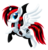 Size: 1024x1074 | Tagged: safe, artist:centchi, oc, oc only, alicorn, pony, solo, watermark