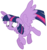 Size: 6822x7200 | Tagged: safe, artist:greenmachine987, twilight sparkle, alicorn, pony, g4, the cutie re-mark, absurd resolution, female, mare, simple background, solo, transparent background, twilight sparkle (alicorn), vector