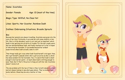 Size: 1113x718 | Tagged: safe, artist:the-crusader-network, scootaloo, human, g4, age regression, cute, cutealoo, diaper, humanized