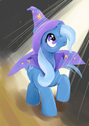 Size: 566x800 | Tagged: safe, artist:spiegelscherben, trixie, pony, unicorn, g4, female, mare, solo