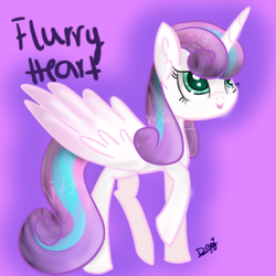 Size: 1024x1024 | Tagged: safe, artist:princesslovelypony, princess flurry heart, g4, my little pony: friendship is magic, season 6, female, older, older flurry heart, solo