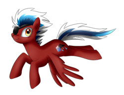 Size: 1700x1300 | Tagged: safe, artist:zoruanna, oc, oc only, oc:thunderstreak, looking at you, rule 63, solo