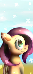 Size: 400x900 | Tagged: safe, artist:mariogamesandenemies, fluttershy, pegasus, pony, g4, female, mare, solo