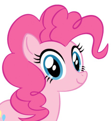 Size: 484x525 | Tagged: safe, artist:chano-kun, pinkie pie, g4, cute, diapinkes, female, looking at you, smiling, solo