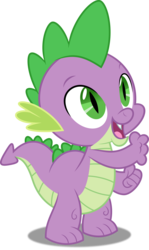 Size: 3573x6000 | Tagged: safe, artist:dashiesparkle, spike, dragon, g4, .svg available, male, open mouth, simple background, solo, transparent background, vector