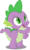 Size: 3573x6000 | Tagged: safe, artist:dashiesparkle, spike, dragon, g4, .svg available, male, open mouth, simple background, solo, transparent background, vector