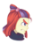 Size: 1536x2043 | Tagged: safe, artist:gygerbeen, moondancer, human, equestria girls, g4, angry, blushing, bust, equestria girls-ified, female, humanized, simple background, solo, transparent background