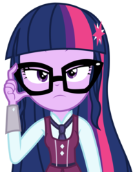 Size: 1500x1913 | Tagged: safe, artist:sketchmcreations, sci-twi, twilight sparkle, equestria girls, g4, my little pony equestria girls: friendship games, female, glasses, simple background, solo, transparent background, vector