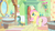 Size: 1280x720 | Tagged: safe, screencap, fluttershy, philomena, bird, pegasus, phoenix, pony, a bird in the hoof, g4, bathroom, cooing, cute, duo, female, floppy ears, fluttershy's cottage, fluttershy's cottage (interior), mare, raised hoof, shyabetes, steam, towel