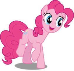 Size: 5000x4800 | Tagged: safe, artist:dashiesparkle, pinkie pie, g4, absurd resolution, female, simple background, solo, transparent background, vector