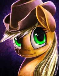 Size: 4347x5613 | Tagged: safe, artist:ninatvpk, applejack, g4, absurd resolution, ear fluff, female, solo