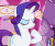 Size: 546x454 | Tagged: safe, screencap, rarity, g4, sleepless in ponyville, animated, female