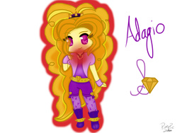 Size: 1280x960 | Tagged: safe, artist:pinkiepie25800, adagio dazzle, equestria girls, g4, my little pony equestria girls: rainbow rocks, female, solo