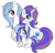 Size: 586x565 | Tagged: safe, artist:unoriginai, oc, oc only, oc:glam rock, oc:razzle dazzle, oc:starbright, bedroom eyes, blushing, crack shipping, cute, family, female, filly, lesbian, looking at you, magical lesbian spawn, oc x oc, offspring, offspring shipping, offspring's offspring, parent:oc:glam rock, parent:oc:starbright, parent:rarity, parent:vinyl scratch, parents:oc x oc, parents:rariscratch, prone, shipping, simple background, sitting, smiling, transparent background