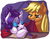 Size: 1650x1275 | Tagged: safe, artist:latecustomer, applejack, rarity, earth pony, pony, unicorn, g4, blanket, crayon, duo, duo female, eyes closed, female, freckles, hatless, horn, lesbian, mare, missing accessory, open mouth, ship:rarijack, shipping, sleeping, tired
