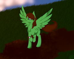Size: 2500x2000 | Tagged: safe, artist:immagoddampony, oc, oc only, pony, high res, solo, walking, watch, wristwatch