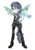 Size: 361x509 | Tagged: safe, artist:xxxshamankingfanxxx, oc, oc only, equestria girls, g4, hair, simple background, transformation, transparent background