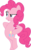 Size: 1739x2807 | Tagged: dead source, safe, artist:mahaugher, pinkie pie, pony, g4, putting your hoof down, .svg available, bipedal, female, hooves on hips, sassy, simple background, solo, transparent background, vector