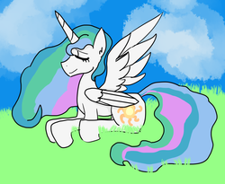 Size: 1100x900 | Tagged: safe, artist:i-draw-somethings, princess celestia, g4, female, solo