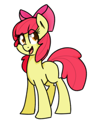 Size: 1280x1677 | Tagged: safe, artist:themodpony, apple bloom, g4, female, solo