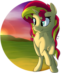 Size: 1420x1645 | Tagged: safe, artist:blastdown, sunset shimmer, pony, unicorn, g4, female, solo