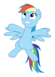 Size: 2139x3000 | Tagged: safe, artist:sollace, rainbow dash, pony, g4, my little pony: friendship is magic, testing testing 1-2-3, female, high res, show accurate, simple background, solo, transparent background, vector