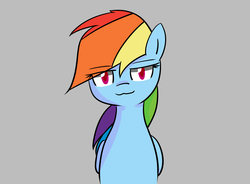 Size: 2204x1622 | Tagged: safe, artist:ilv, rainbow dash, g4, female, looking at you, simple background, solo