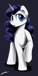 Size: 1000x2000 | Tagged: safe, artist:gasmaskfox, rarity, g4, female, simple background, solo