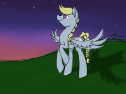 Size: 1419x1057 | Tagged: safe, artist:dusk-shiney, derpy hooves, pegasus, pony, g4, alternate hairstyle, female, mare, solo