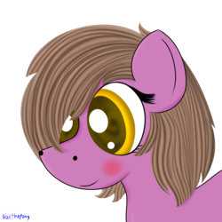 Size: 3753x3753 | Tagged: safe, artist:asknoxthepony, oc, oc only, oc:reppy, high res, portrait, solo