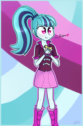 Size: 368x556 | Tagged: dead source, safe, artist:ultrard, sonata dusk, equestria girls, g4, abstract background, colored pupils, female, food, heart, nom, signature, solo, sonataco, taco, that girl sure loves tacos, that siren sure does love tacos