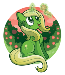 Size: 400x462 | Tagged: safe, artist:xkappax, oc, oc only, oc:afterglow, pony, unicorn, female, flower, mare, rose, solo