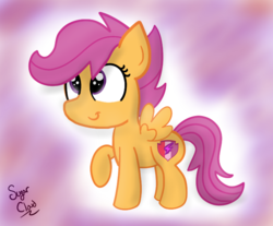 Size: 725x599 | Tagged: safe, artist:sugarcloud12, scootaloo, g4, cutie mark, female, solo, the cmc's cutie marks