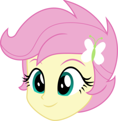 Size: 1171x1200 | Tagged: safe, fluttershy, scootaloo, equestria girls, g4, alternate hairstyle, female, head only, simple background, solo, transparent background, vector