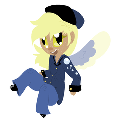 Size: 1018x1105 | Tagged: safe, artist:angelstar000, derpy hooves, human, g4, female, humanized, solo, winged humanization