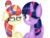 Size: 1024x768 | Tagged: safe, artist:aimycat, moondancer, twilight sparkle, alicorn, pony, g4, duo, female, mare, twilight sparkle (alicorn)