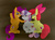 Size: 2592x1936 | Tagged: safe, artist:squipycheetah, apple bloom, scootaloo, sweetie belle, mentally advanced series, rainbow dash presents, g4, alternate cutie mark, alternate eye color, alternate timeline, cutie mark crusaders, hug, open mouth, raised hoof, red eyes, scar, smiling, spread wings, thrackerzod, trio, underhoof, understanding