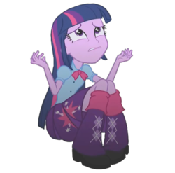 Size: 549x543 | Tagged: safe, edit, edited screencap, screencap, twilight sparkle, equestria girls, g4, background removed, female, simple background, solo, transparent background