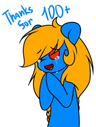 Size: 1024x1350 | Tagged: safe, artist:starlyfly, oc, oc only, oc:starlyfly, crying, milestone, solo