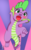 Size: 638x1024 | Tagged: safe, artist:wonton soup, spike, dragon, g4, baby, baby dragon, blushing, claws, cute, fangs, from below, jumping, male, open mouth, signature, solo, spikabetes