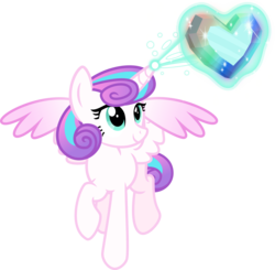 Size: 5591x5473 | Tagged: safe, artist:osipush, princess flurry heart, alicorn, pony, g4, absurd resolution, crystal heart, female, magic, older, older flurry heart, raised hoof, simple background, solo, transparent background