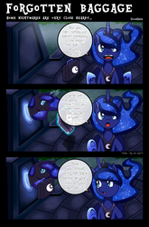 Size: 1500x2274 | Tagged: safe, artist:vavacung, nightmare moon, princess luna, comic:to love alicorn, g4, comic, implied princess celestia, now you're thinking with portals, portal